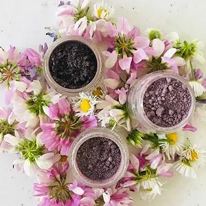 Honeybee Gardens PowderColors - Clean Mineral Eye Shadow - Castaway (bright shimmery turquoise blue) | Versatile  Portable  & Skin-Friendly  2g - powder