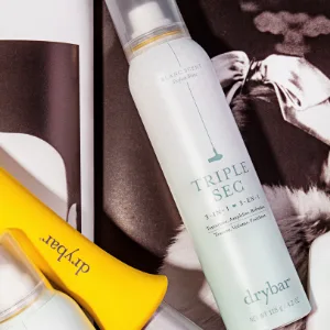 Drybar Triple Sec 3-in-1 Finishing Spray  Blanc Scent | Instant Volume and Texture Refresher (4.2 oz) - drybar triple sec