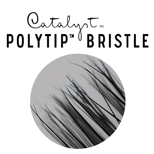 Princeton Catalyst Polytip  Brushes for Acrylic and Oil  Series 6450 Short Handle  Round  Size 6 Size 6 Round Round - product information 2