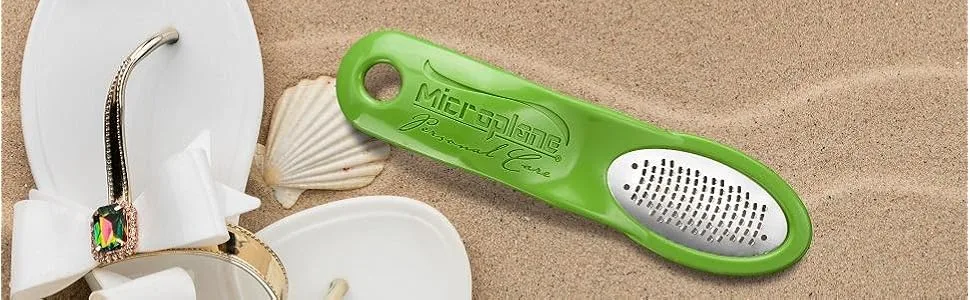 Microplane 70231 Original Foot File for Home Pedicures- Vibrant Green - product information 1