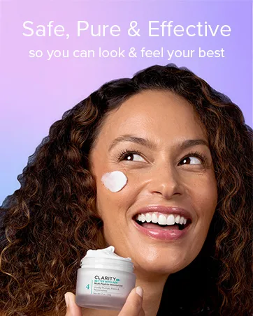 ClarityRx Clear Today Gone Tomorrow Skincare Kit 5-Piece Plant-Based Set for Acne-Prone Skin - Safe Tile