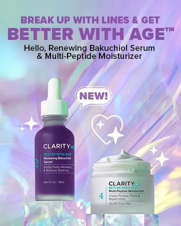 ClarityRx Clear Today Gone Tomorrow Skincare Kit 5-Piece Plant-Based Set for Acne-Prone Skin - tile