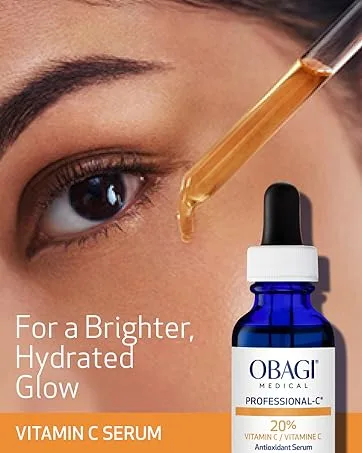 Obagi Medical Nu-Derm Fx System Normal to Oily Bundle - Includes: Foaming Gel Toner Clear Exfoderm Forte Blend. Hydrate and Sun Shield. - Professional C Vitamin C Serum