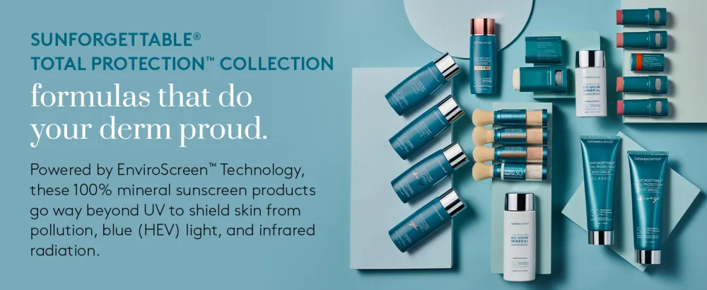 Colorescience Sunforgettable Total Protection Color Balm SPF 50 Mineral Broad Spectrum Buildable Lip & Cheek Color Savanna - Total Protection Collection