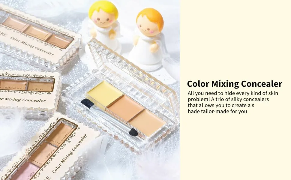 CANMAKE Color Mixing Concealer  01 Light Beige - Color Mixing Concealer
