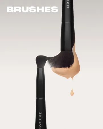 Morphe Sunsetter Spectrum Setting Spray - Broad Spectrum SPF 30 Makeup Setting Spray - Oil-Free Face Mist with No White Cast - Protects Against Sun & Blue Light (3.4 fl oz) - Brushes