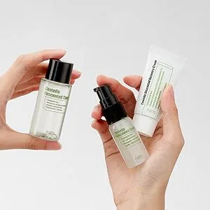 PURITO Centella Unscented line Travel kit (Mini) / Toner 30ml Serum 15ml Cream 12ml - purito