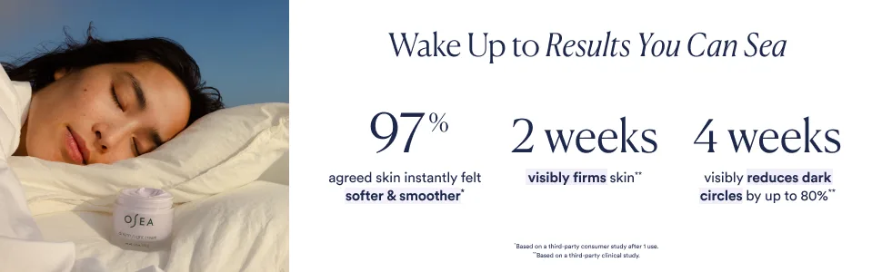 OSEA Dream Night Cream - Anti-Aging Hydrating Face Cream with Algae-Derived Bio Retinol - Plumps Firms & Smooths Line and Wrinkles - DNC - section 3