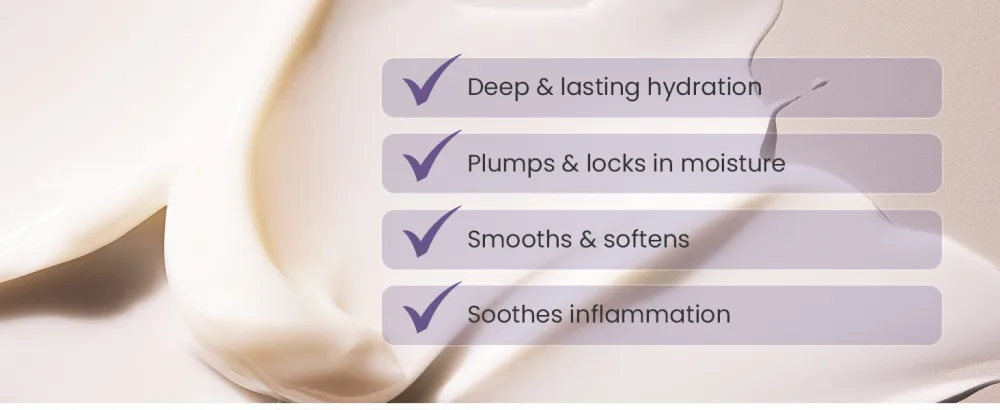 Prakti SapnaSoft Essential Hydrating Moisturizer Lightweight Hydration Improves Skin Tone Texture & Strengthens Skin Barrier with Natural Ceramides 1.7 oz - Deep lasting hydration
