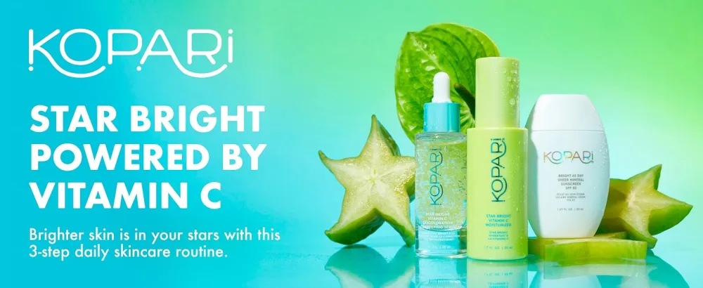 Kopari Star Bright Vitamin C Moisturizer with Starfruit & Niacinamide Lightweight Formula Melts Into Skin Brighten & Even Complexion 1.7oz - A++ Desk 1 (3).jpg