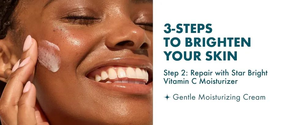 Kopari Star Bright Vitamin C Moisturizer with Starfruit & Niacinamide Lightweight Formula Melts Into Skin Brighten & Even Complexion 1.7oz - A++ Desk 2.2