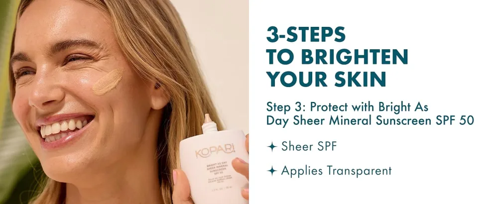 Kopari Star Bright Vitamin C Moisturizer with Starfruit & Niacinamide Lightweight Formula Melts Into Skin Brighten & Even Complexion 1.7oz - A++ Desk 2.3.