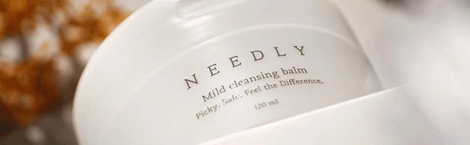 NEEDLY | All-in-one Mild Cleansing Balm | Fermented Camellia Seed Oil | Improved Whitehead - balm