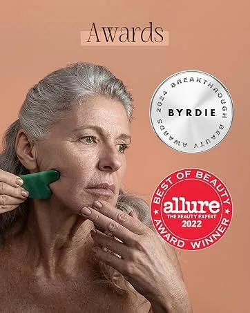 Mount Lai Mini Jade Face Roller - Authentic Jade Roller for Tension Relief Puffiness & Radiant Skin Relaxing Face Massager for All Skin Types Mini Roller Jade - product information 6
