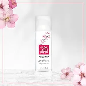 Hada Labo Tokyo Age Correcting Eye Cream  Ivory  Fragrance free  0.5 Ounce  1802 - Hado Labo Anti-Aging Hydrator