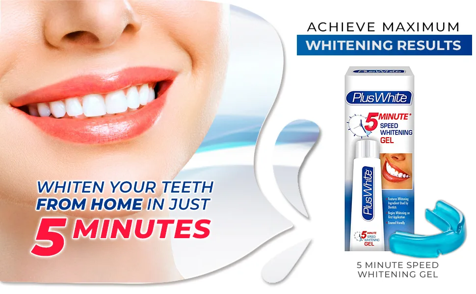 Plus White 5 Minute Speed Whitening Gel - white teeth system