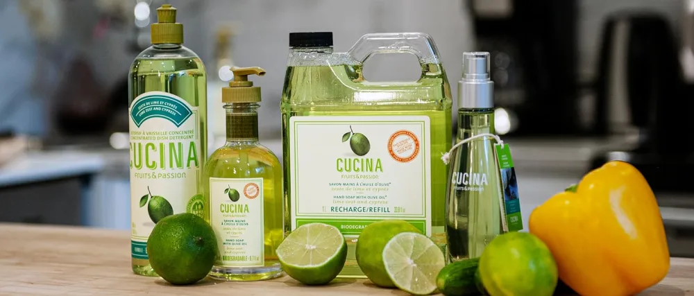 Fruits & Passion Cucina Coriander and Olive Tree Hand Care Duo - Cucina - Lime