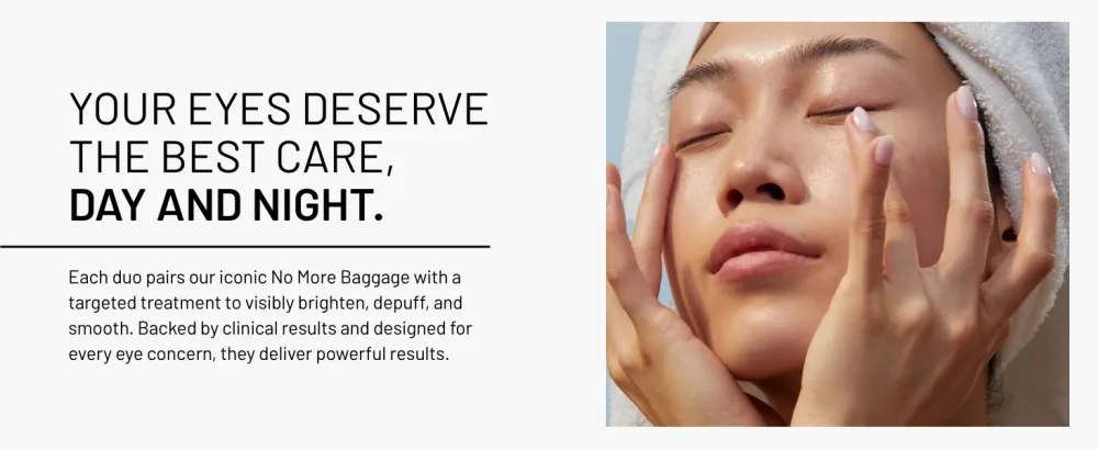 Dr. Brandt Bye Bye Dark Circles Duo - Includes No More Baggage (0.5 oz) & Bright This Way 24/7 Retinol Eye Cream (0.5 fl oz) - Eye Duos
