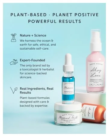 Earth Harbor NYMPH NECTAR Superfruit Radiance Balm Deep Moisturizer (0.5 fl oz | 15ml) - PLANT-BASED PLANET POSITIVE POWERFUL RESULTS