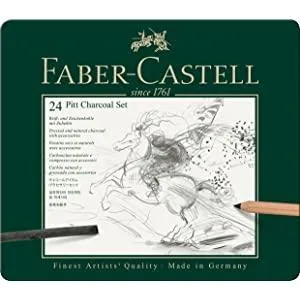 Faber-Castel 24 Piece Pitt Charcoal Set Set of 24 - product information 2