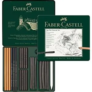 Faber-Castel 24 Piece Pitt Charcoal Set Set of 24 - product information 3