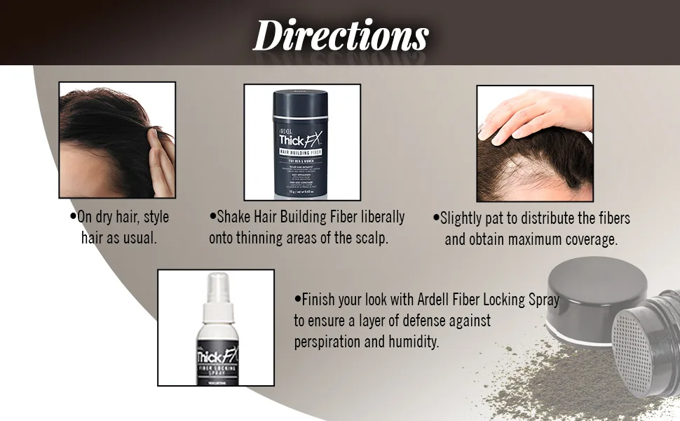 Ardell Thick FX Fiber Locking Spray - Ardell Thick FX Fiber Locking Spray