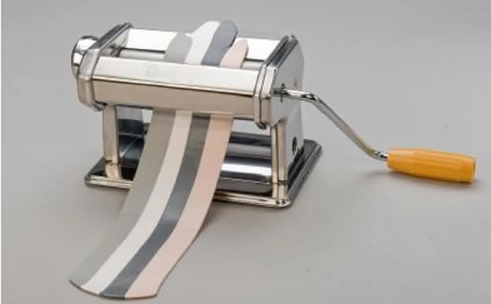Sculpey Tools Clay Conditioning Pasta Machine  polymer oven-bake clay tool  9 thickness settings  includes clamp and hand crank  great for all skill levels and craft projects - product information 2