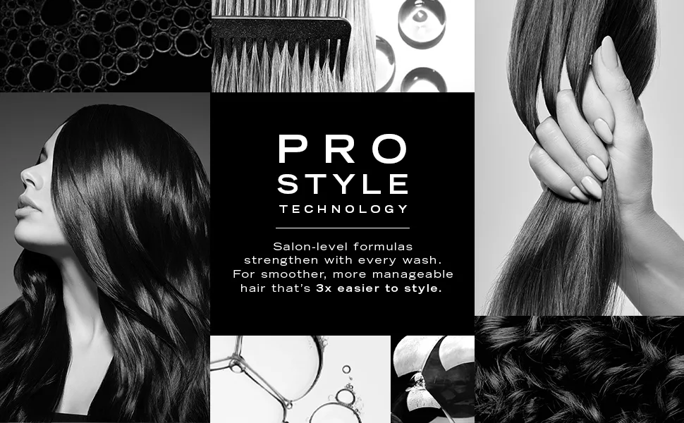 TRESemm  Rich Moisture Hydrating Shampoo for Dry Hair Formulated With Pro Style Technology 28 oz - PRO STYLE TECHNOLOGY