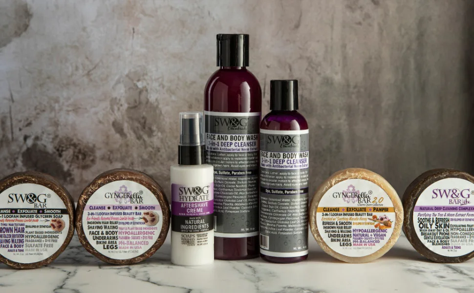 SWAG Bar LITE (No Loofah)- Soaps Washes and Grooming Essentials- As Seen On Shark Tank - swag