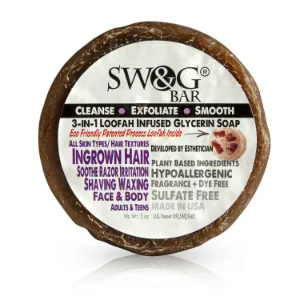SWAG Bar LITE (No Loofah)- Soaps Washes and Grooming Essentials- As Seen On Shark Tank - swag