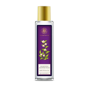 Forest Essentials Oudh and Green Tea Silkening Shower Wash  200ml - product information 1