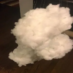 Polyester Fiber Fill  Stuffed Toy Insert  Pillow Inserts  Pouf  Fiberfill  Stuffing  Filling (1 Pound) - Polyester Fiber Fill for Pillows Stuff Toys Quilts Paddings Pouf Fiberfill Stuffing Filling White