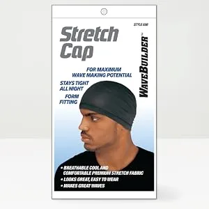 WaveBuilder Stretch Cap - Black - Stretch Cap