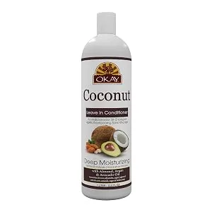 OKAY COCONUT OIL DEEP MOISTURIZING LEAVE IN CONDITIONER 1.25oz / 37ml - Coconut Leave-In Conditioner