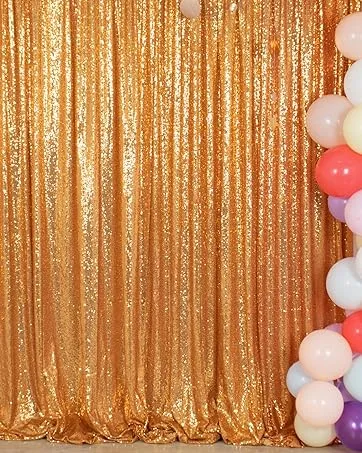 3 Feet 1 Yards-Sequin Fabric  by The Yard  Sequin Fabric  Tablecloth  Linen  for Xmas Decor (1 Yards 1PC Black) 1 Yard Black - Glitter Backdrop