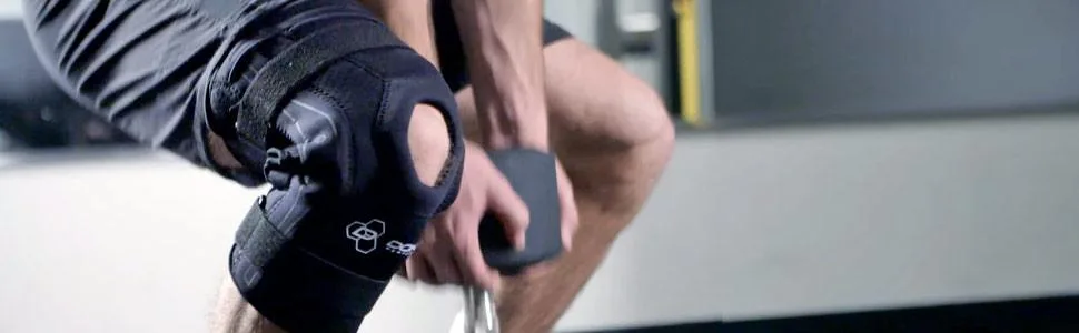 DonJoy Performance Bionic Knee Support Brace: Black  Medium - product information 1