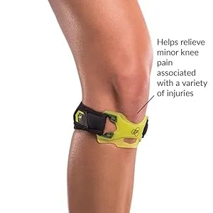 DonJoy Performance Webtech Patella Knee Strap   Patellar Tendonitis Band  Jumper s Knee Strap  Adjustable Support for Running  Basketball  Volleyball  Squats  Weightlifting Small/Medium black - product information 9