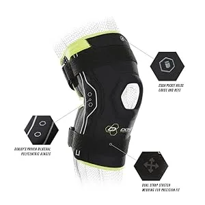 DonJoy Performance Bionic Knee Support Brace: Black  X-Large - product information 2