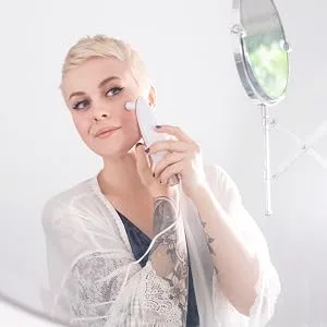 Trophy Skin MiniMD - Mini Handheld Microdermabrasion System - Improves Texture and Skin Tone - trophy skin microdermabrasion derma exfoliate mirror compact filters skin care sensitive
