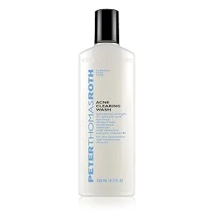 Peter Thomas Roth | Acne Clearing Wash | Maximum-Strength Salicylic Acid Face Wash  Clears Up and Helps Prevent Breakouts  8.5 Fl Oz - Peter Thomas Roth, Acne Clearing Wash