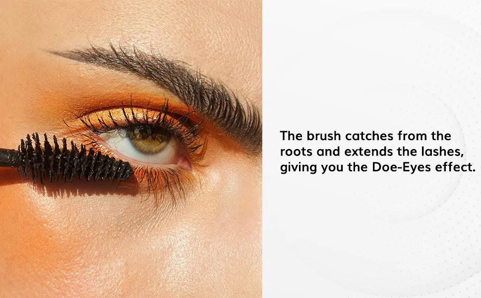 Nouba Maxitech Lift Up Mascara - Convex Shape Brush  Volumizing  Buildable  Lengthening  Defining  Multiplying  Curling Mascara  Eyelash Eye Makeup Long Lasting Creamy Mascara for Doe-Eyes Effect 18ml - Nouba
