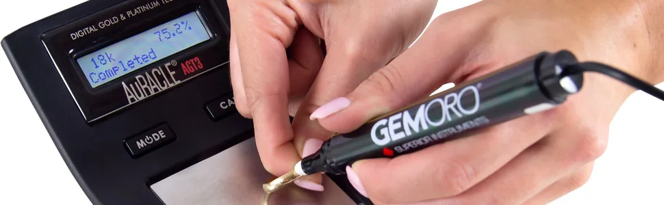 AURACLE AGT3 Digital Gold & Platinum Tester - GEMORO AuRACLE AGT3