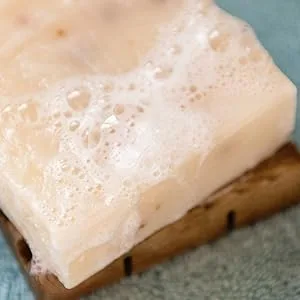 Dr. Squatch Soap Saver Made with Pure Cedarwood That Extends Your Soap's Life 1 Soap Saver - bubbly cedar citrus soap bar on hand carved wooden soap saver