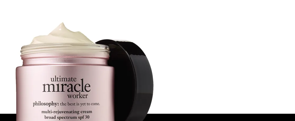 philosophy ultimate miracle worker multi-rejuvenating moisturizer- SPF  retinol & glycolic acid  2 Fl. Oz. - ingredients