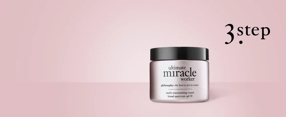 philosophy ultimate miracle worker multi-rejuvenating moisturizer- SPF  retinol & glycolic acid  2 Fl. Oz. - moisturize