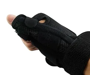 Thumb Brace  Finger Splints  Reversible  Single (1)  One Size  Black  Broken Thumbs  Wrist Stabilizer  Guard  Carpal Tunnel  Right & Left  For Osteoarthritis  Arthritis  Wrists  Pain and Support - product information 5