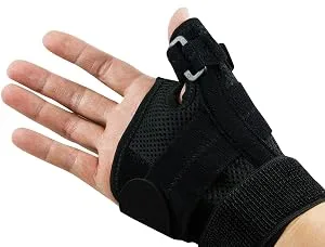 Thumb Brace  Finger Splints  Reversible  Single (1)  One Size  Black  Broken Thumbs  Wrist Stabilizer  Guard  Carpal Tunnel  Right & Left  For Osteoarthritis  Arthritis  Wrists  Pain and Support - product information 6