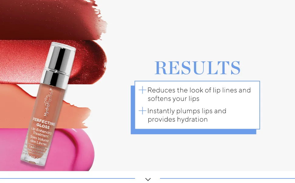 HydroPeptide Perfecting Gloss  Lip Enhancing Treatment  Long-Lasting Volume and Hydration  Sun-Kissed Bronze  0.17 Ounce - HydroPeptide Perfecting Gloss Sun-Kissed Bronze