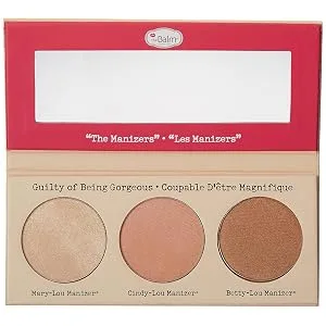 Manizer Sisters Palette  Multi-Tasking Highlighters  Shimmers  & Shadows - product information 3
