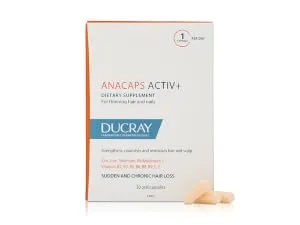 Ducray Neoptide Men Hair Lotion  0.32 lb. - Ducray Anacaps Activ+ Dietary Supplement